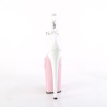 Pleaser FLAMINGO-868 Rose White Patent Sale Women