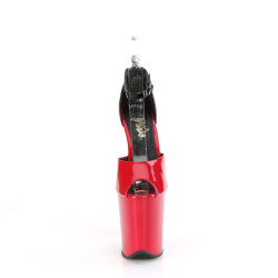 Pleaser FLAMINGO-868 Red Black Patent Sale Women