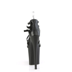 Pleaser FLAMINGO-877 Black Vegan Leather Sale Women