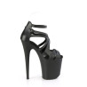 Pleaser FLAMINGO-877 Black Vegan Leather Sale Women