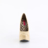 Pleaser Pink Label TEEZE-06W Cream Patent Pumps Men