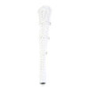 Pleaser CRAZE-3028 White Buckle Heelless Overknee Boots