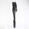 Pleaser CRAZE-3050 Black Patent Sale Women