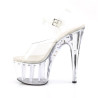 Pleaser ADORE-708LS Clear Platform High Heeled Sandals