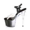 Pleaser ADORE-708T-1 Smoke Platform High Heels Shoes