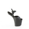 Pleaser CRAZE-809 Vegan Heelless Pony Platform Sandals