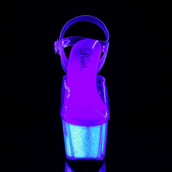 Pleaser ADORE-708UVG Neon Platform High Heels Shoes