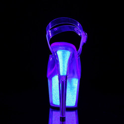 Pleaser ADORE-708UVG Neon Platform High Heels Shoes