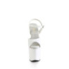 Pleaser CRAZE-809 White Patent Sale Women