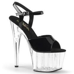 Pleaser ADORE-709 Clear Platform Women High Heels Shoes