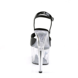 Pleaser ADORE-709 Clear Platform Women High Heels Shoes