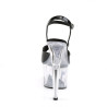 Pleaser ADORE-709 Clear Platform Women High Heels Shoes