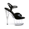 Pleaser ADORE-709 Clear Platform Women High Heels Shoes