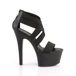 Pleaser ASPIRE-669 Vegan Platform High Heels Shoes Women