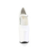 Pleaser CRAZE-880 White Patent Sale Women
