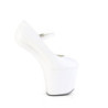 Pleaser CRAZE-880 White Patent Sale Women