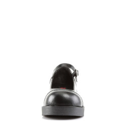 Demonia CRUX-07 Black Vegan Mary Jane Women Shoes