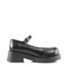 Demonia CRUX-07 Black Vegan Mary Jane Women Shoes