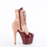Pleaser ADORE-1020DC Blush Burgundy Patent Sale Women