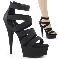 Pleaser DELIGHT-659 Criss Cross Straps High Heels Shoes