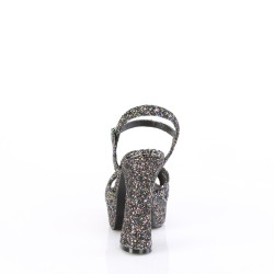 Demonia DOLLY-09 Black Glitter Sale Women