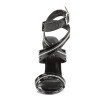 Devious DOMINA-119 Ankle Strap Stiletto Heeled Sandals