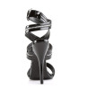 Devious DOMINA-119 Ankle Strap Stiletto Heeled Sandals