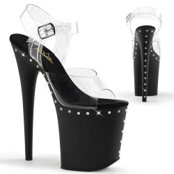 Pleaser FLAMINGO-808ABLS High Heeled Pole Dance Shoes