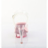 Fabulicious COCKTAIL-508 Rose Clear High Heels Sandal