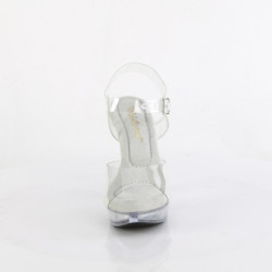 Fabulicious COCKTAIL-508MG Clear High Heels Sandals
