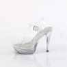 Fabulicious COCKTAIL-508MG Clear High Heels Sandals