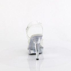 Fabulicious COCKTAIL-508MG Clear High Heels Sandals
