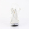 Fabulicious COCKTAIL-508RSI Strass Clear High Heel Sandal