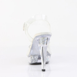 Fabulicious COCKTAIL-508RSI Strass Clear High Heel Sandal