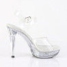 Fabulicious COCKTAIL-508RSI Strass Clear High Heel Sandal