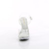 Fabulicious COCKTAIL-508SDT Clear High Heels Sandals