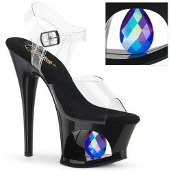 Pleaser MOON-708DIA Platform High Heeled Women Shoes