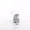 Fabulicious COCKTAIL-508SDT Clear High Heels Sandals