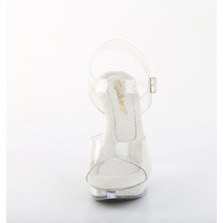 Fabulicious COCKTAIL-508SRSI Strass Clear High Heel Sandal