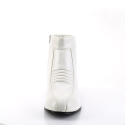 Funtasma PIMP-50 White Vegan 70s Disco Boots Men