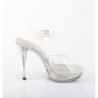 Fabulicious COCKTAIL-508SRSI Strass Clear High Heel Sandal