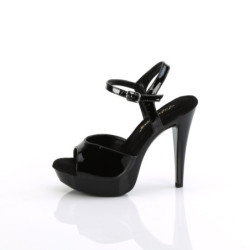 Fabulicious COCKTAIL-509 Patent High Heeled Sandals