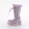 Demonia CUBBY-311 Lavender Vegan Women Platform Boots