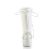 Demonia CUBBY-311 White Vegan Women Platform Boots