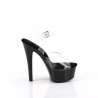 Pleaser GLEAM-608 Transparent Black Sale Women