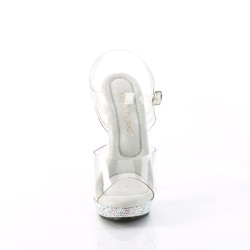 Fabulicious SULTRY-608DM Transparent Silver Strass Sale