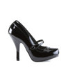 Pleaser ADORE-709GP Blue Glitter High Heeled Sandals
