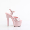 Pleaser ADORE-709GP Rose Glitter High Heeled Sandals