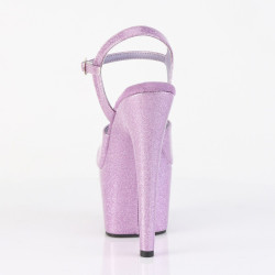 Pleaser ADORE-709GP Lila Glitter High Heeled Sandals