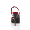 Pleaser SEDUCE-117 Black-Red Patent Sale Women